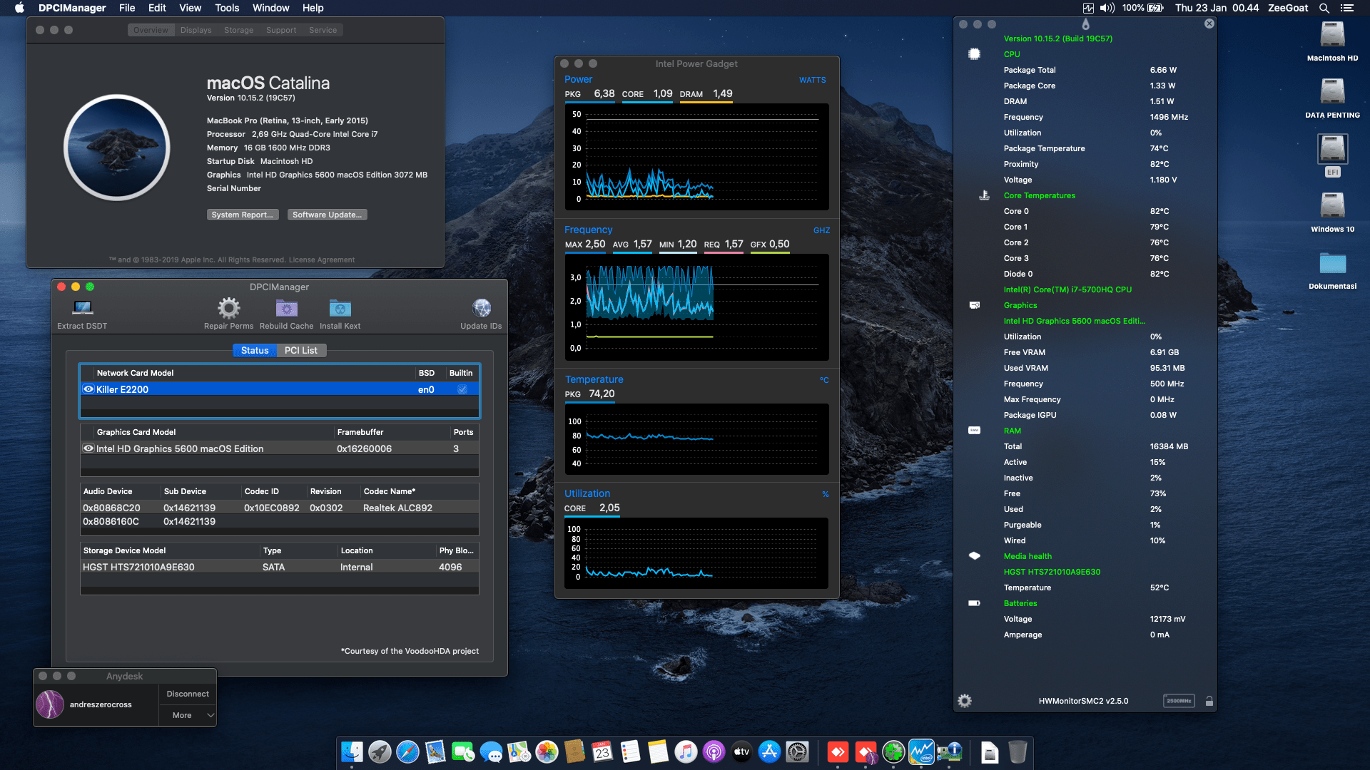MSI GE72 2QD Apache Pro [Broadwell] 2